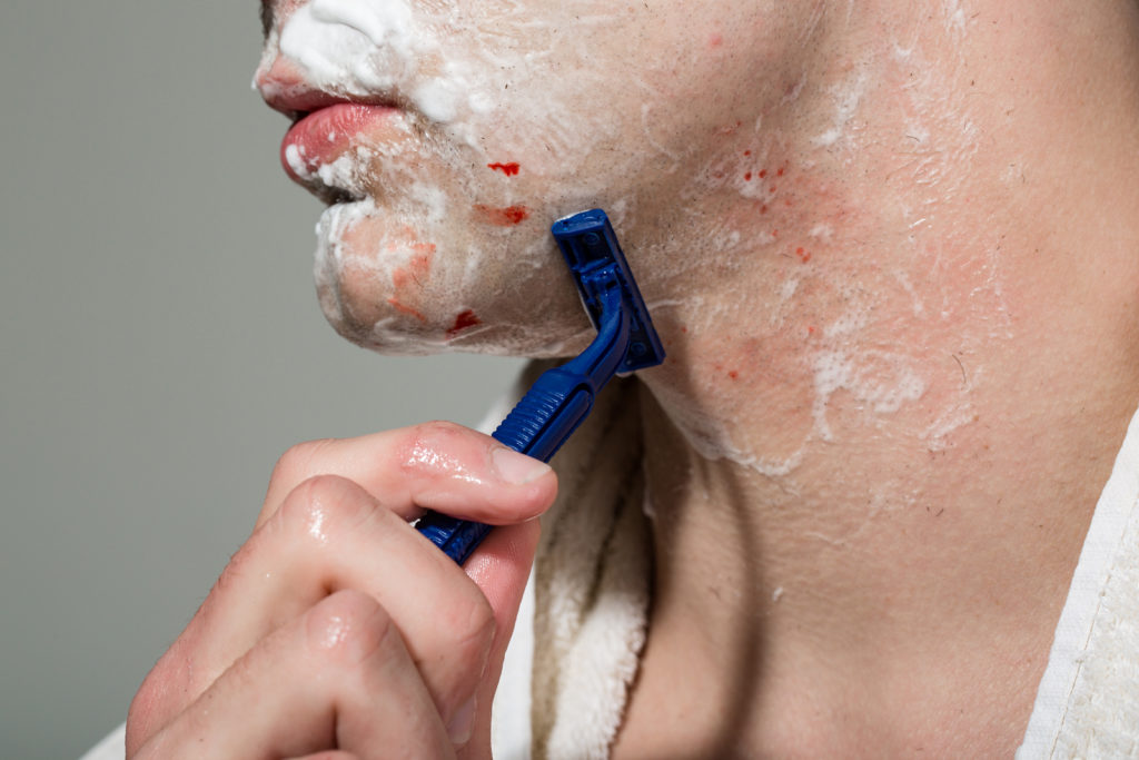 how long do shaving cuts take to heal